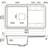 Мойка OMOIKIRI TASOGARE 86-BE 4993455