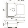 Мойка OMOIKIRI YONAKA 61-BL Artgranit/Черный 4993638