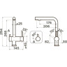 Смеситель OMOIKIRI NAGANO-GR 4994219