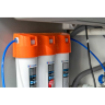 Комплект смеситель + фильтр OMOIKIRI NAGANO-SA-P + PURE DROP LITE 4055.8028P